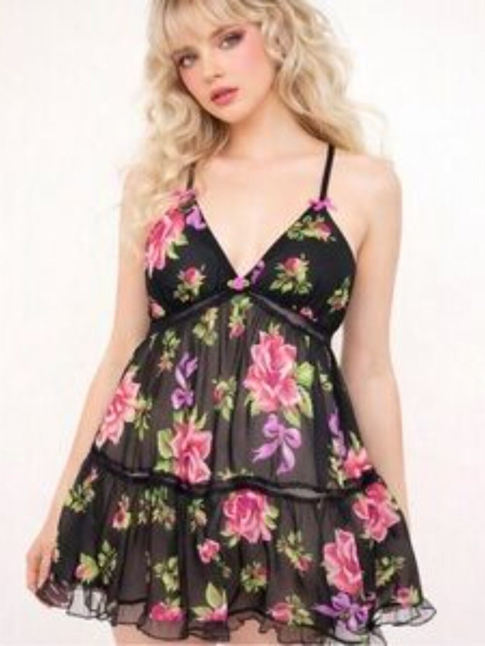 Betsey Johnson Intimates Floral Nightie